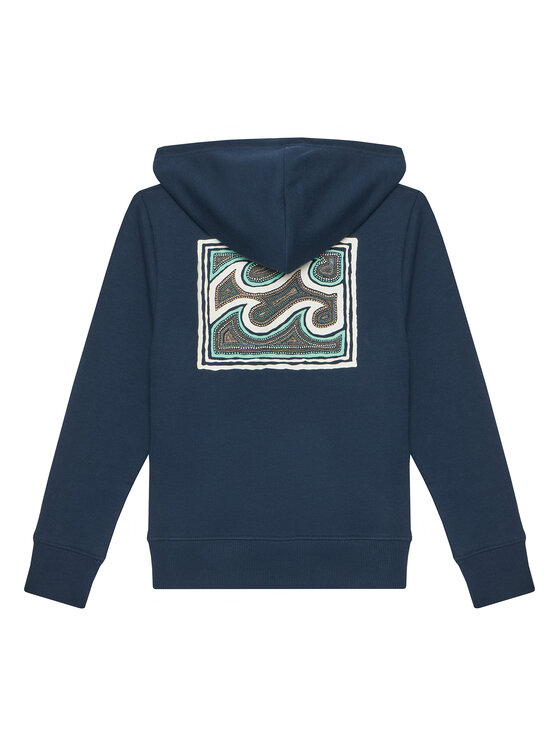 Billabong Billabong Majica dugih rukava Foundation EBBSF00127 Tamnoplava Regular Fit