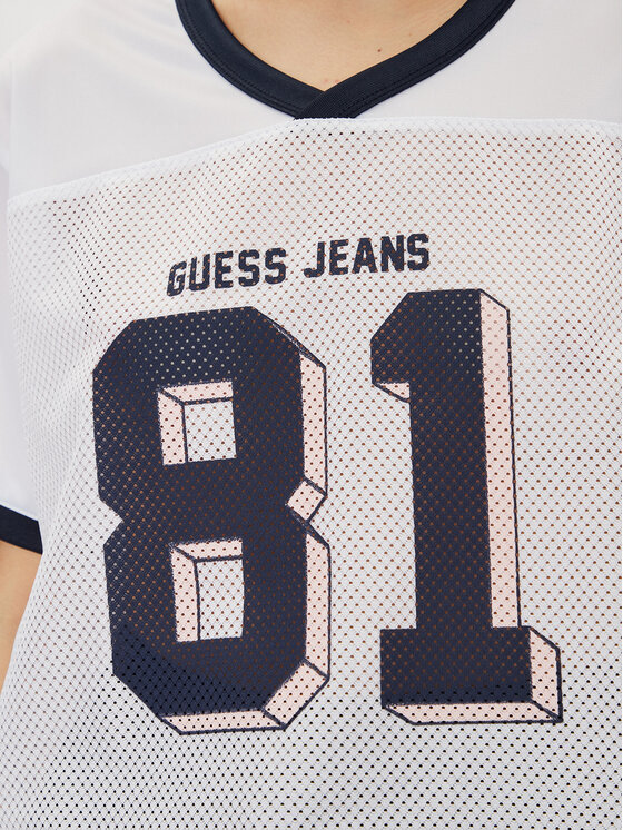 Guess Guess Póló W5GI59 KCTE2 Fehér Regular Fit