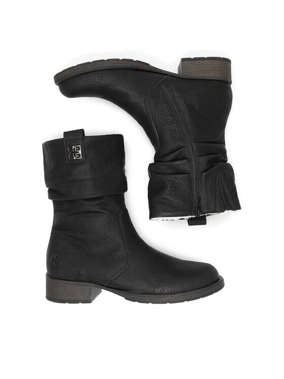Rieker Rieker Μποτάκια Z9583-00 Μαύρο