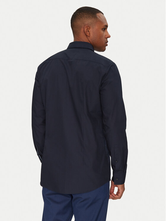HUGO HUGO Ing Koey 50539808 Sötétkék Slim Fit
