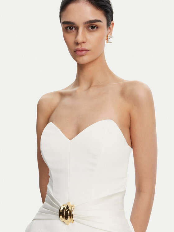 Elisabetta Franchi Elisabetta Franchi Гащеризон TU-039-51E2 Бял Regular Fit