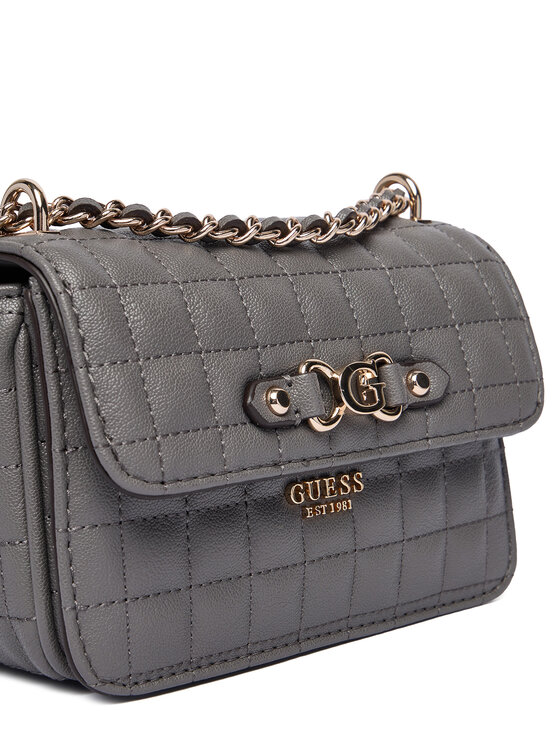 Guess Guess Kabelka Nadira Mini HWQG84 24780 Sivá