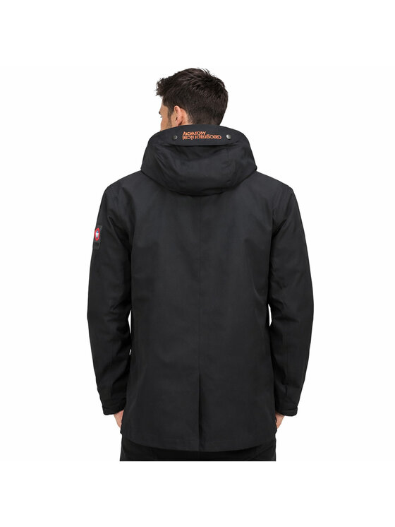 Geographical Norway Geographical Norway Kurtka przejściowa SZ2204H/GN-BLACK Czarny Reglan Fit
