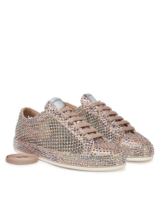 Le Silla Le Silla Sneakersy 1644C020MHPPSAS 158 Stříbrná