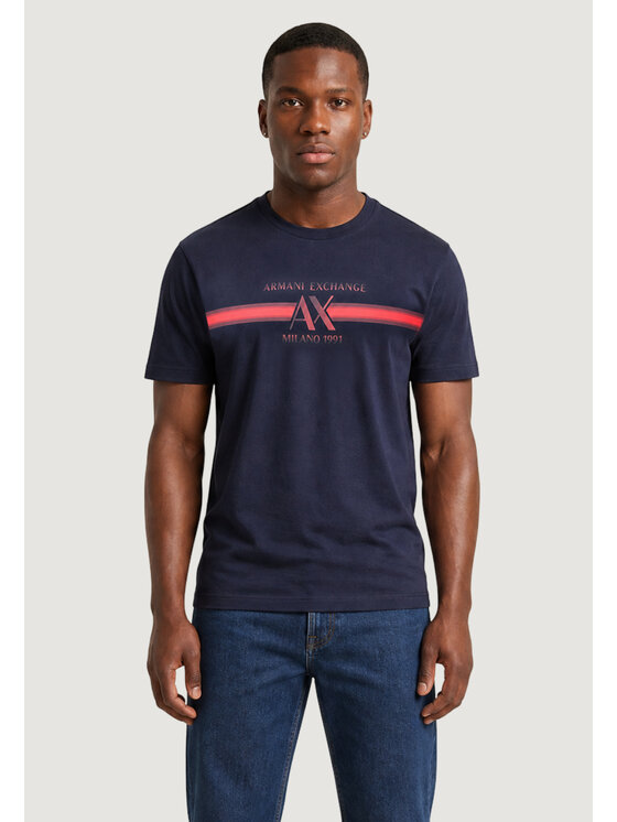 Armani Exchange Armani Exchange T-shirt XM003103 AF10356 Blu Casual Fit