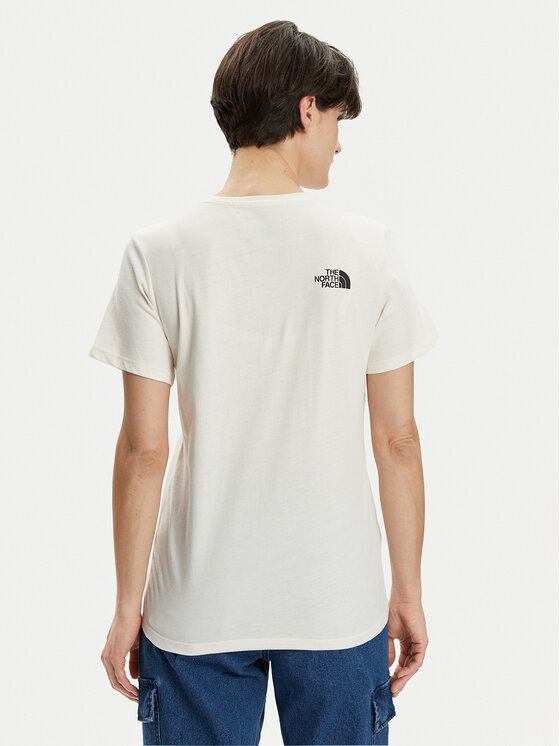 The North Face The North Face Treniņkrekls Foundation Coordinates NF0A882W Écru Regular Fit