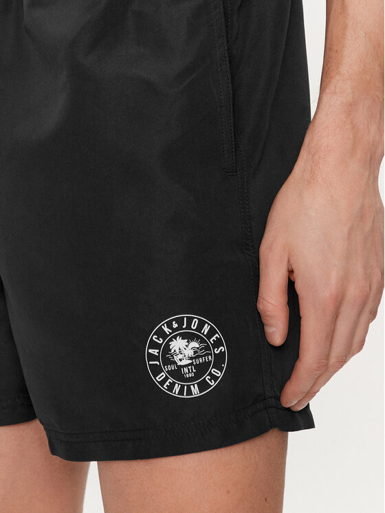 Jack&Jones Jack&Jones Plavecké šortky Jpstbeach 12249449 Černá Regular Fit