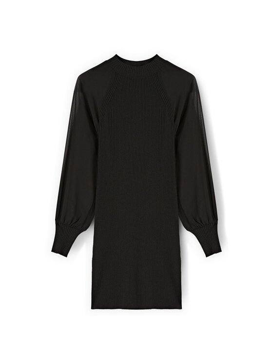 Motivi Motivi Vestito 7622W001535N033 Nero Regular Fit