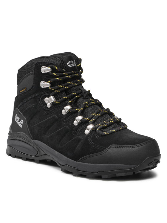 Jack Wolfskin Jack Wolfskin Trekingová obuv Refugio Texapore Mid M 4049841 Černá