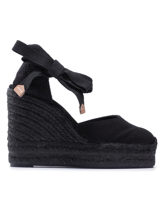 Castañer Castañer Espadrile Carina C/8ED/001 020966-100 Negru