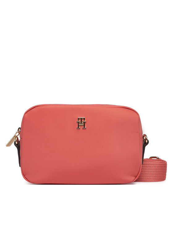 Tommy Hilfiger Tommy Hilfiger Geantă Popette Camera Bag AW0AW17704 Coral