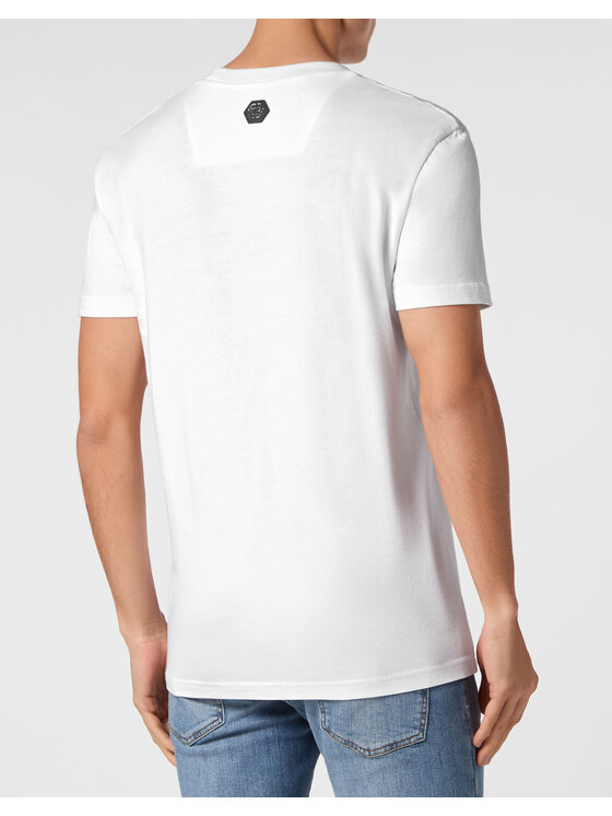 PHILIPP PLEIN PHILIPP PLEIN T-shirt 14823 Bianco Regular Fit