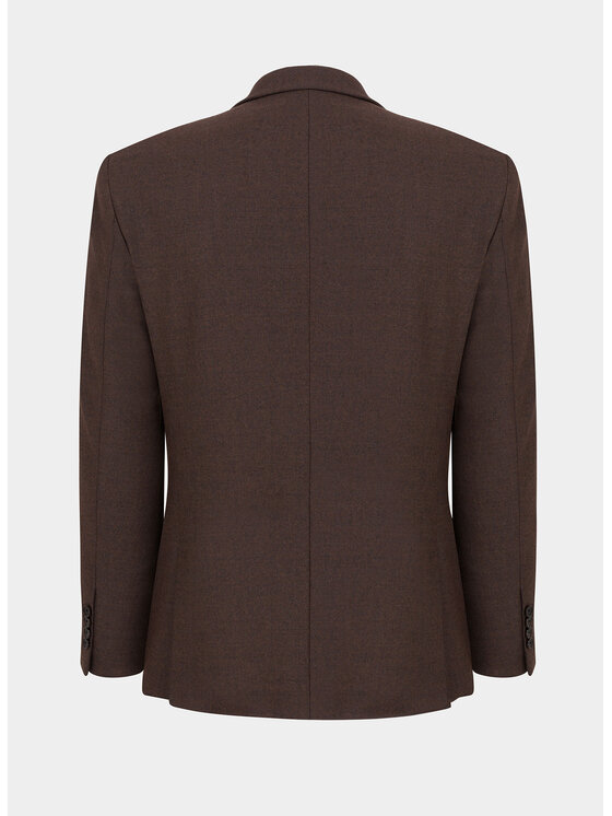 Pako Lorente Pako Lorente Marynarka P21WP-3X-068 Brązowy Slim Fit