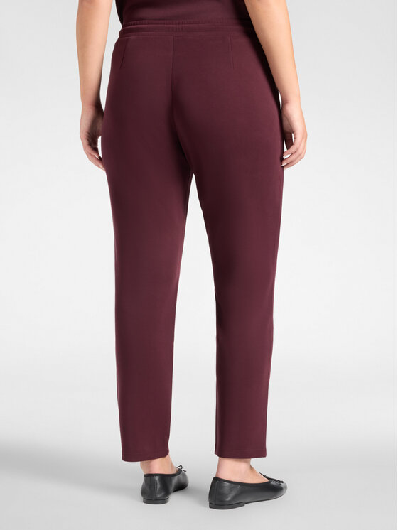 Elena Mirò Elena Mirò Pantaloni di tessuto P024Z100249N039 Bordeaux Regular Fit