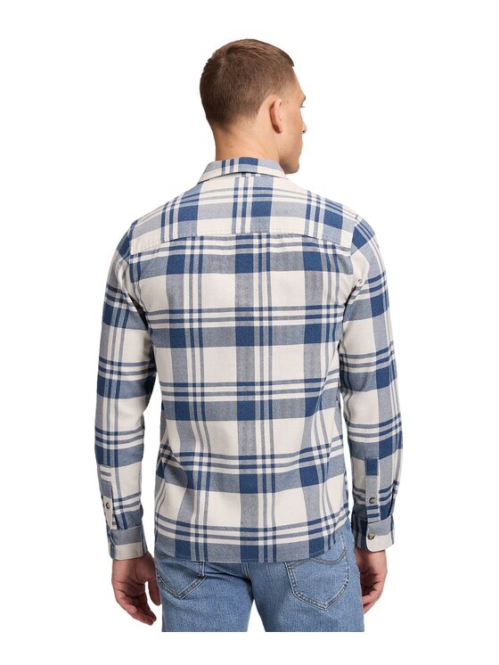Lee Lee Koszula 112386411 Niebieski Regular Fit