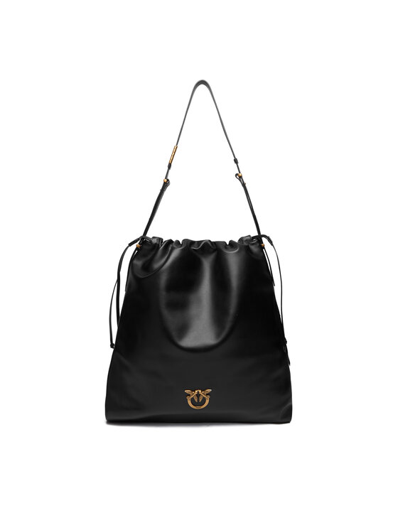 PINKO Torebka Slouchy Extra Ai 25-26 PLTT 104364 A0QO Czarny