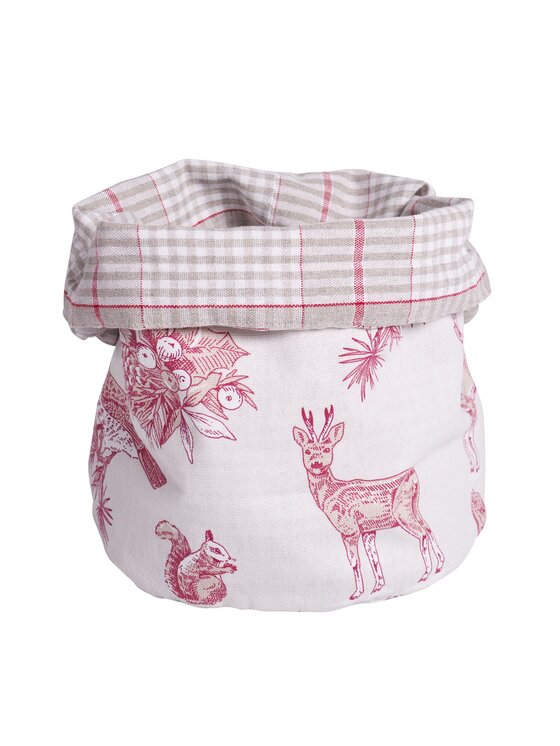 Roseberry Home Roseberry Home Chlebak Toile de Jouy Blue Red Forest Czerwony