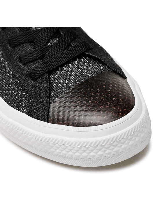Converse Sneakers aus Stoff Ctas X Nike Flyknit Ox 157591C Schwarz •  Modivo.de