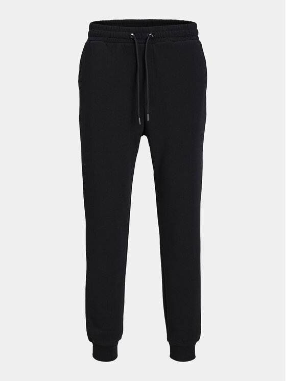 Jack & Jones Jack & Jones Spodnie dresowe Gordon 12249274 Czarny Regular Fit