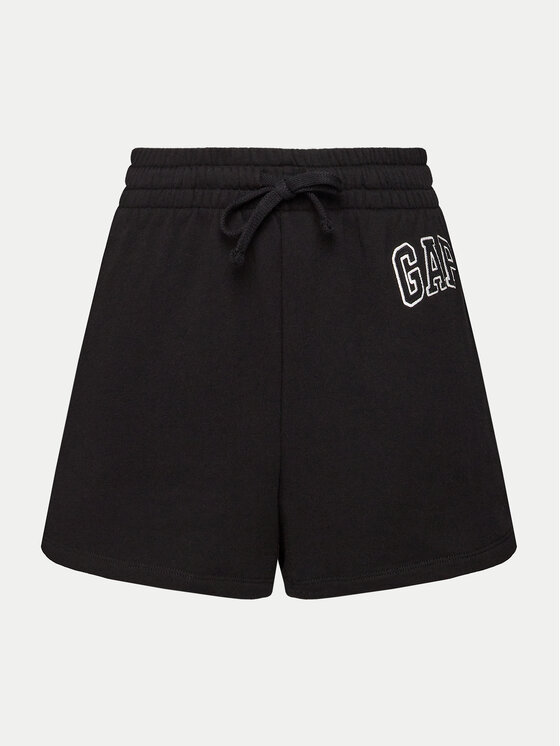 Gap Gap Športne kratke hlače 870535-03 Črna Regular Fit