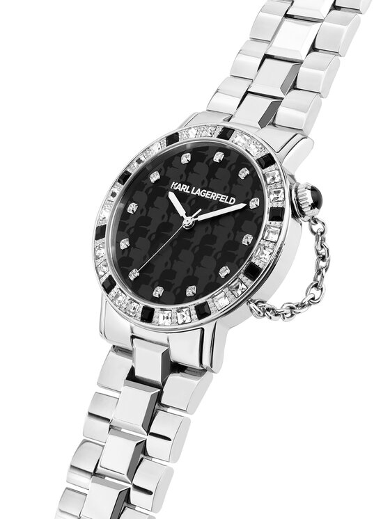 KARL LAGERFELD KARL LAGERFELD Zegarek R0553100502 Srebrny