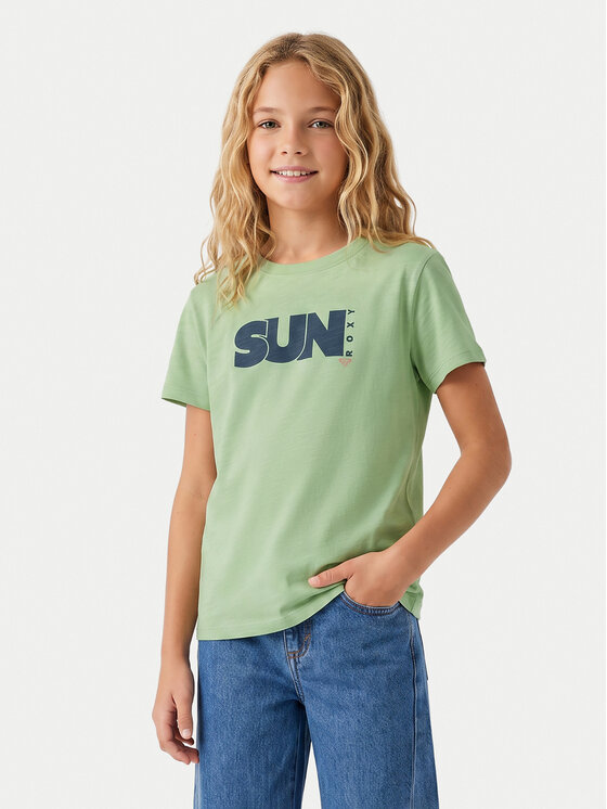 Roxy Tricou Orchid Art ERGZT04142 Verde Regular Fit
