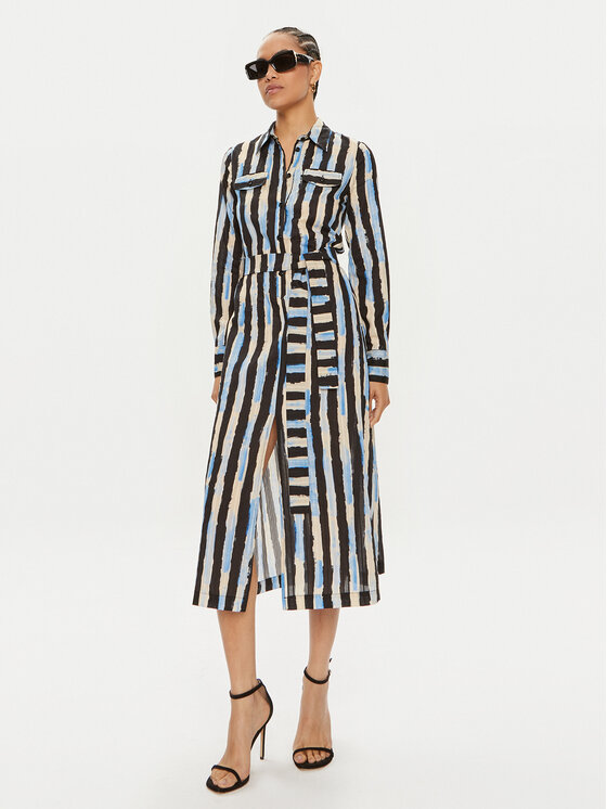 Pinko Rochie de vară Assente 100909 A1UK Colorat Regular Fit