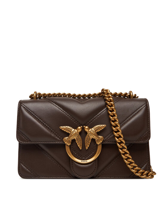 PINKO PINKO Rankinė Love One Mini Light Dc Al 25-26 PLTT 104550 A2OS Ruda