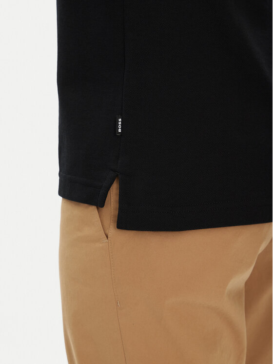 BOSS Boss Polo Parlay 147 50467113 Czarny Regular Fit
