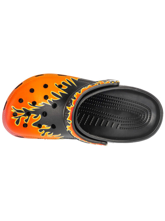 Crocs Crocs Ciabatte Crocs Classic Flames Clog Nero