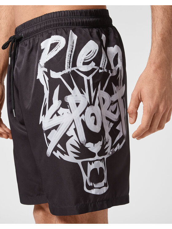 Plein Sport Plein Sport Pantaloncini 1277 Nero