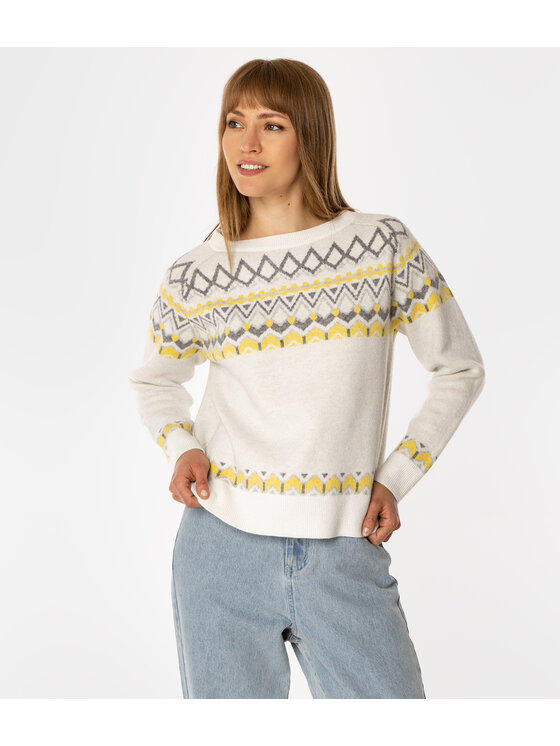 Sweter Lee Cooper, Rozmiar M, Biały, LEANDRA