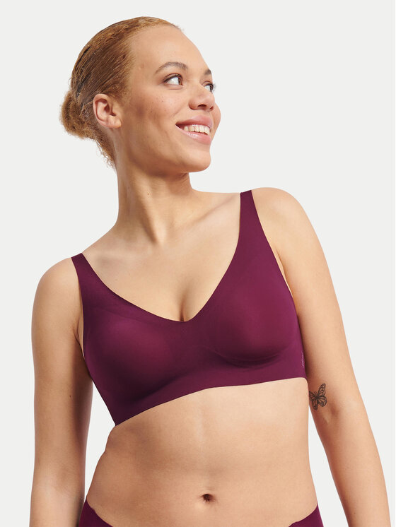 Sloggi Sloggi Sutien fără armătură Zero Feel 10217729 Violet