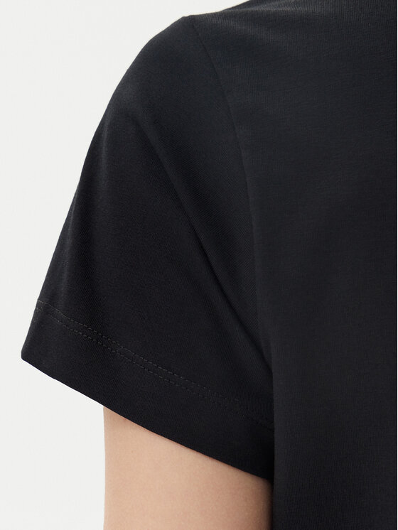 Guess Guess Póló V4YI21 KCDH1 Fekete Slim Fit