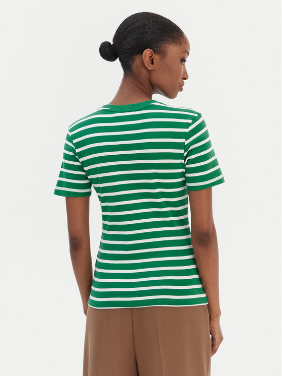Tommy Hilfiger Tommy Hilfiger Tricou New Cody WW0WW40587 Verde Slim Fit