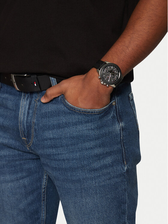 Tommy Hilfiger Tommy Hilfiger Ρολόι Clark 1792082 Μαύρο