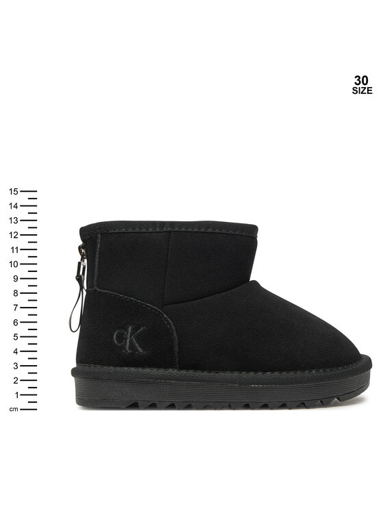 Calvin Klein Jeans Calvin Klein Jeans Μπότες Χιονιού Fur Boot V3A5-81036-0187 S Μαύρο