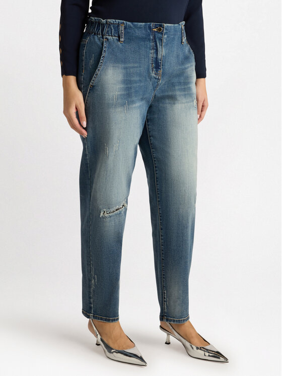 Fiorella Rubino Fiorella Rubino Jeansy P551T104778N024 Niebieski Regular Fit