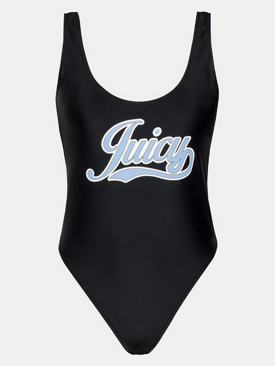 Juicy Couture Juicy Couture Strój kąpielowy Retro Devina JCITS223204 Czarny