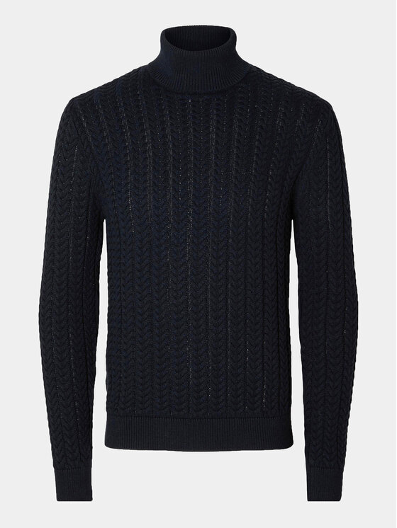 Selected Homme Selected Homme Поло 16090707 Тъмносин Regular Fit