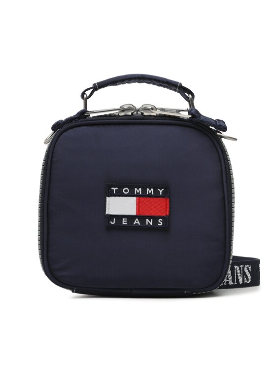 Geantă Tommy Jeans Tjw Heritage Crossover AW0AW14957 Bleumarin
