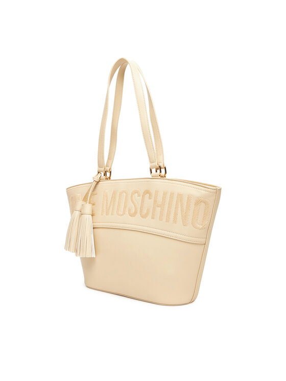 LOVE MOSCHINO LOVE MOSCHINO Ročna torba JC4285PP0MKJ0104 Écru