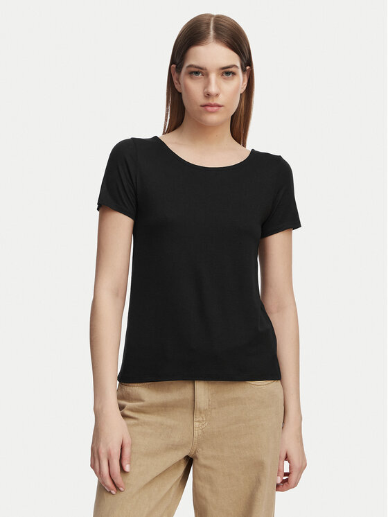 ONLY Bluză Bera 15368588 Negru Regular Fit