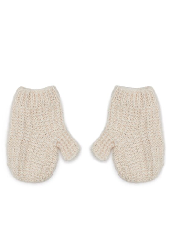Mayoral Mayoral Set Mütze, Schal und Handschuhe 10.535 Écru