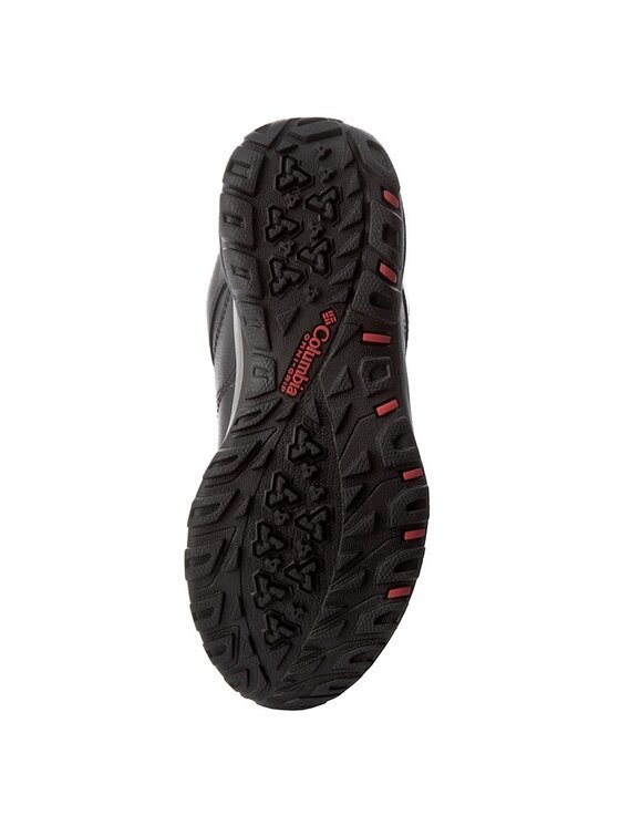 Columbia Columbia Pārgājienu apavi Fire Venture Waterproof BL1714 Melns