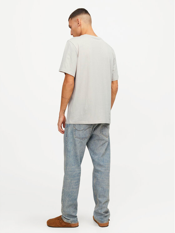 Jack&Jones Jack&Jones Тишърт Cobin 12250411 Сив Standard Fit