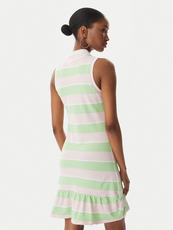 Juicy Couture Juicy Couture Sukienka letnia Juicy Peplum JCGED126016 Zielony Regular Fit