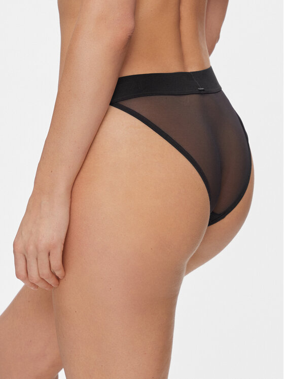 DKNY DKNY Klasične spodnje hlačke DK8945 Črna