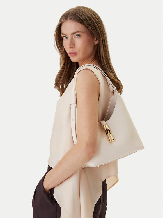 Furla Torebka Goccia S WB01979 BX3353 KH PNN00 Écru