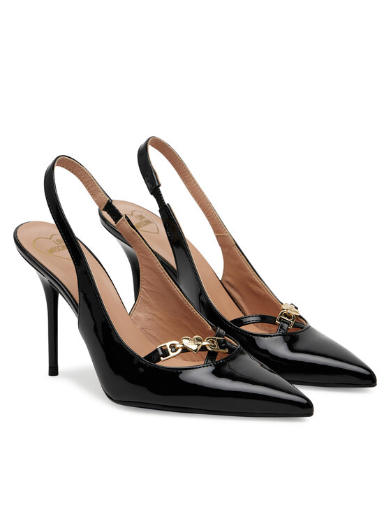 LOVE MOSCHINO LOVE MOSCHINO Szpilki JA10079G1MIH0000 Czarny